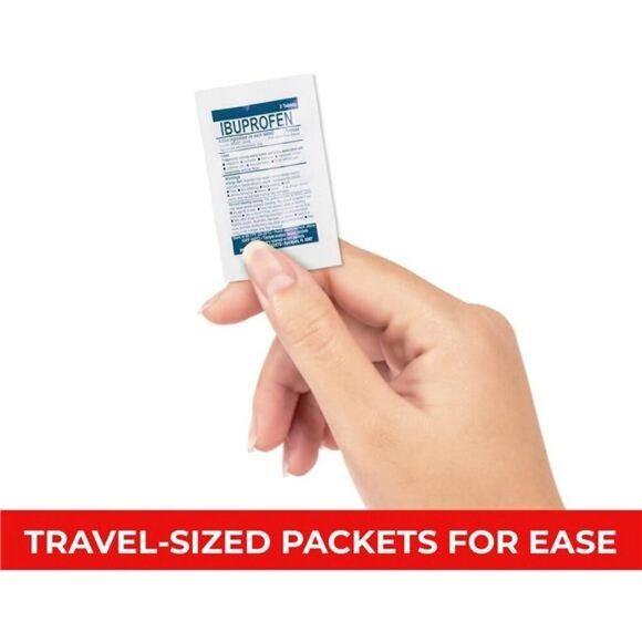 Travel Medicine Kit TSA Approved First Aid Essentials Packets for Travel Work - Picture 4 of 7